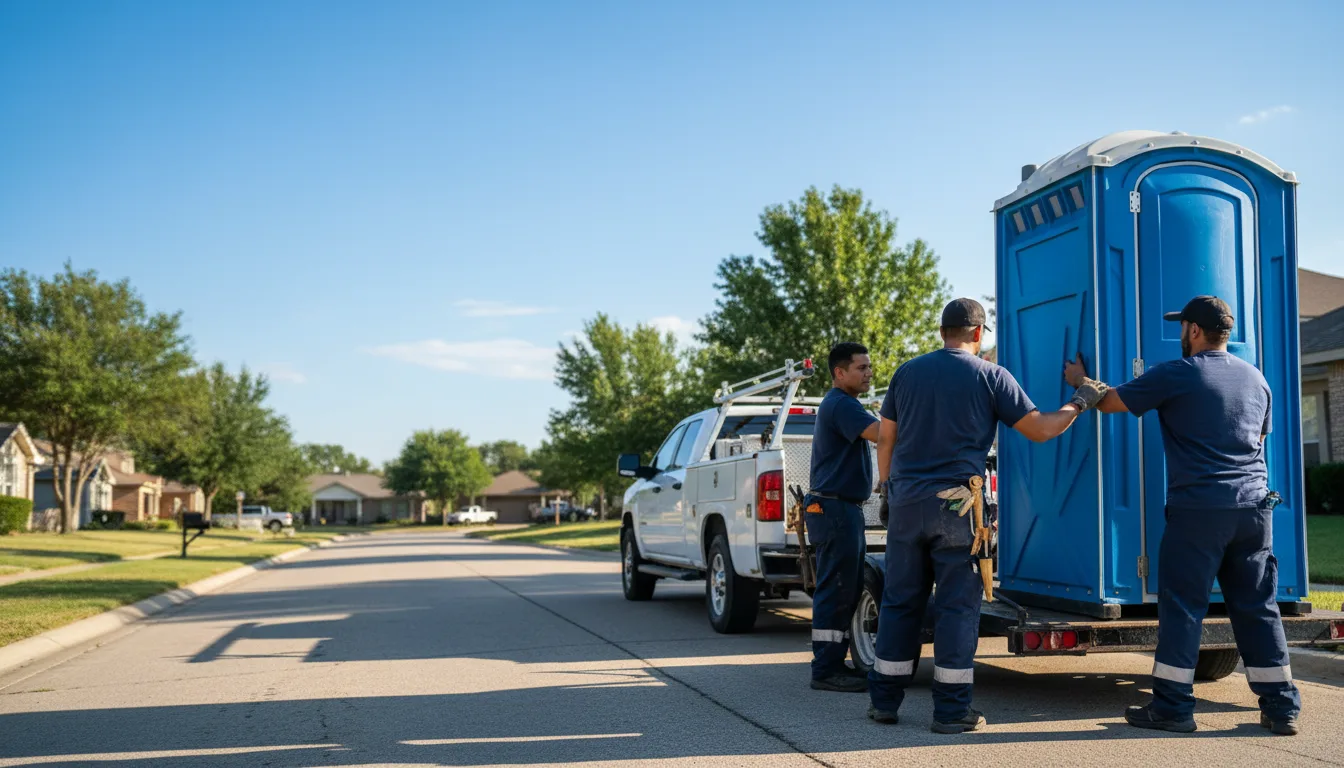 Portable Toilet Rental in Muldrow, OK near me